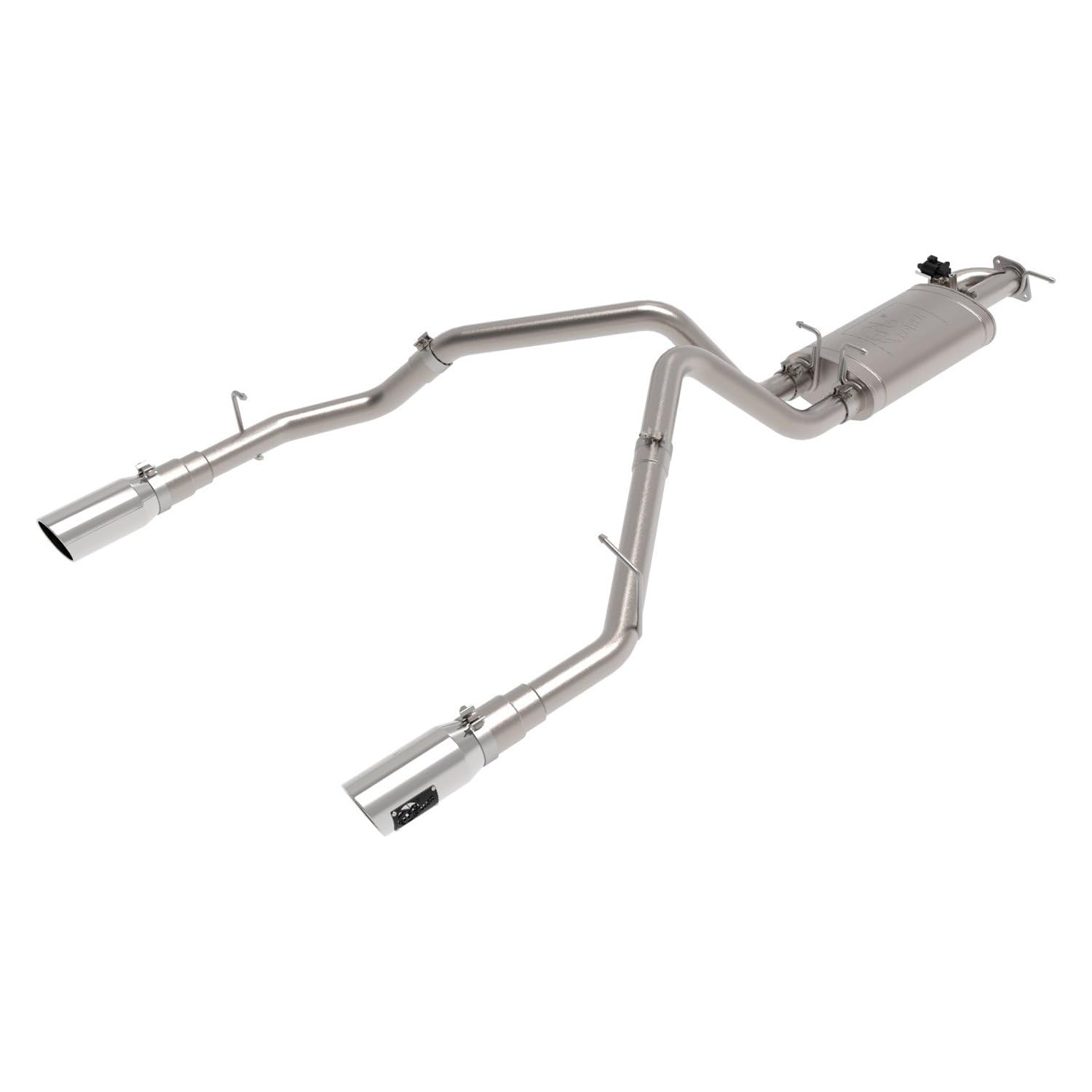 aFe POWER 49-32081-P Gemini XV 3" Cat-Back Exhaust System, Polished Tips, 304 Stainless Steel, fits RAM 1500