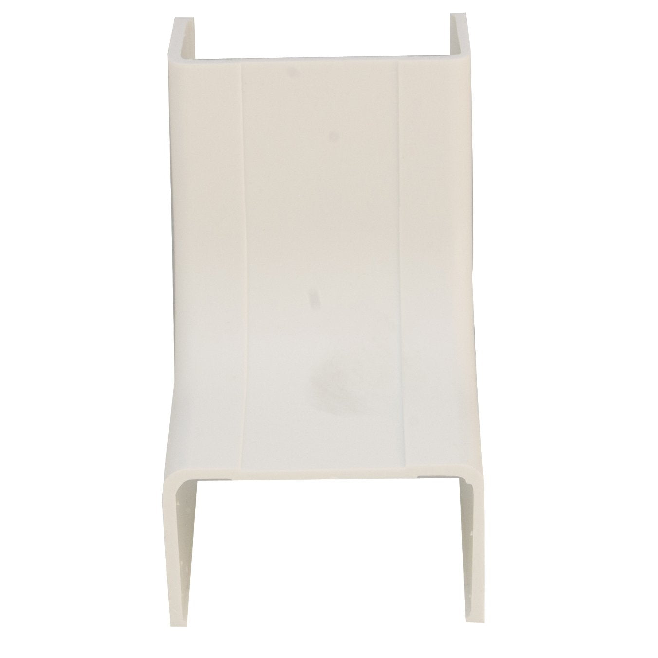 CableWholesale Cord Cover Cable Raceway, 3/4 inch Surface Mount Cable Raceway Inside Corner/Base On-Wall Cord Concealer, Cord Organizer/Wire Hider and Protector, Ivory