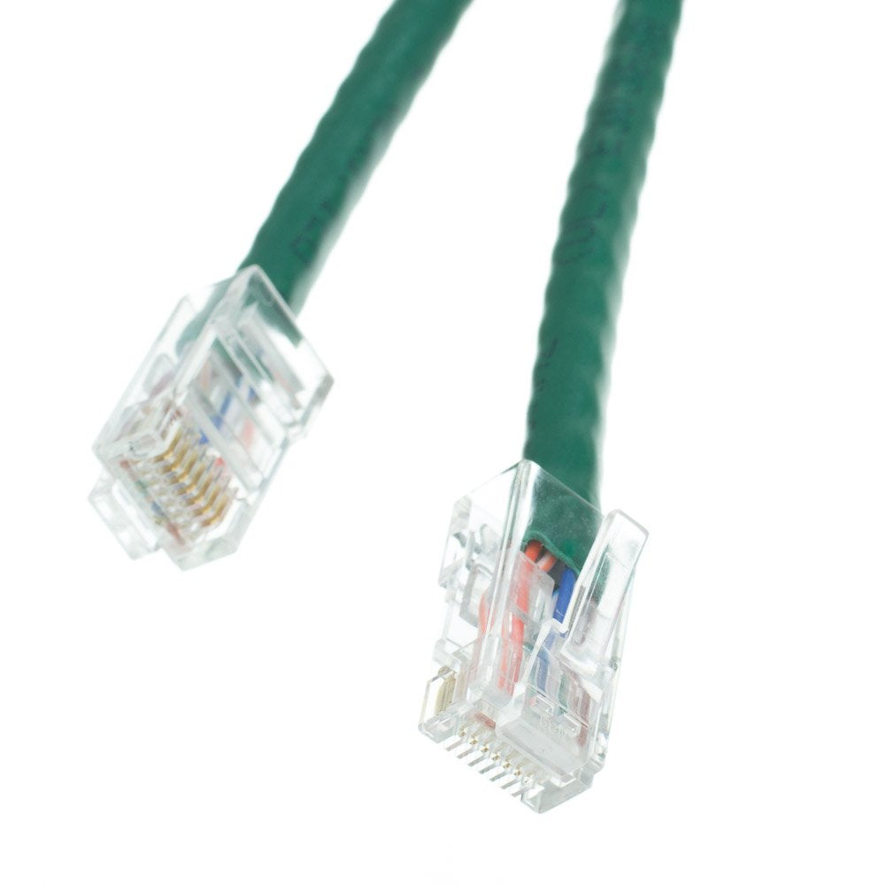 CableWholesale 2 Foot Cat6 Gray Ethernet Patch Cable, Bootless, 24AWG Network Cable with RJ45 Gold Plated Connector, 4 Pair Stranded Pure Copper, Unshielded Twisted Pair (UTP) Internet Patch Cable