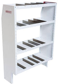 Weather Guard Heavy Duty Adjustable 4 Shelf Unit, 60in x 42in x 16in, Model 9364-3-03