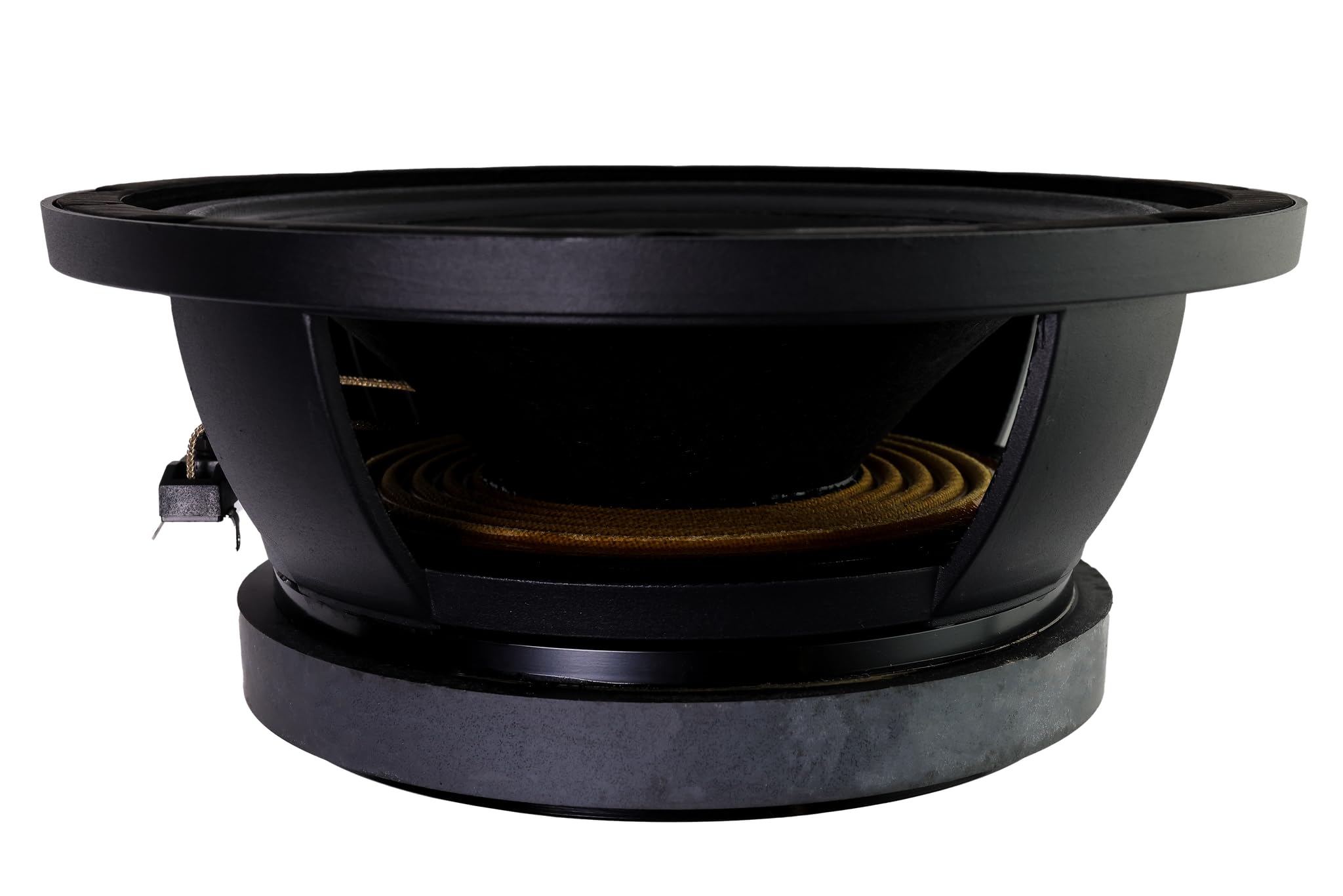 AVD. American Bass Godfather 10 Midrange Car Speaker, 800 Watt Maximum Power, Mid Bass Car Audio Stereo Woofer Loudspeaker, 10 inch 4 Ohm Voice Coil