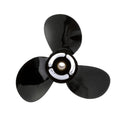 Quicksilver Black Diamond Bravo Two Propeller Black Finish, 17.75 dia x 21 pitch, Right Hand