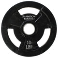 Champion Rubber Coated Grip Plate (10-Pound)