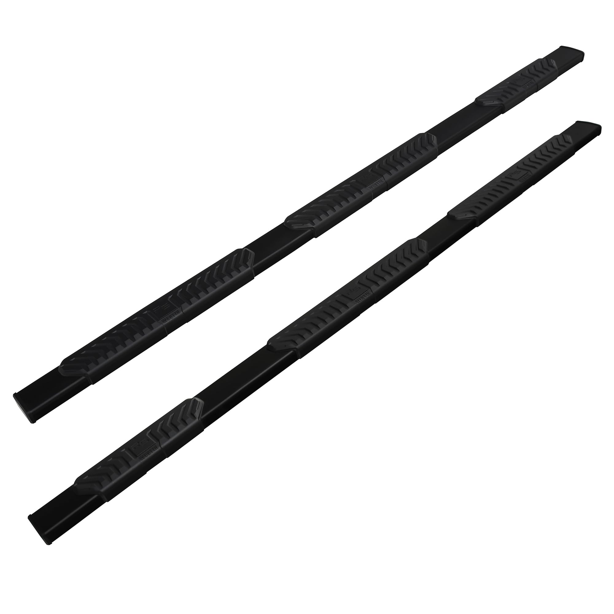 Westin 28-534725 R5 Modular Wheel to Wheel Nerf Bars Black Pair