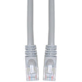 CableWholesale Cat5e Ethernet Crossover Cable, 24AWG Stranded Pure Copper, RJ45 Gold Plate Connector, Snagless Boot, Unshielded Twisted Pair (UTP) Internet Network Patch Cable, 3 Foot, Gray