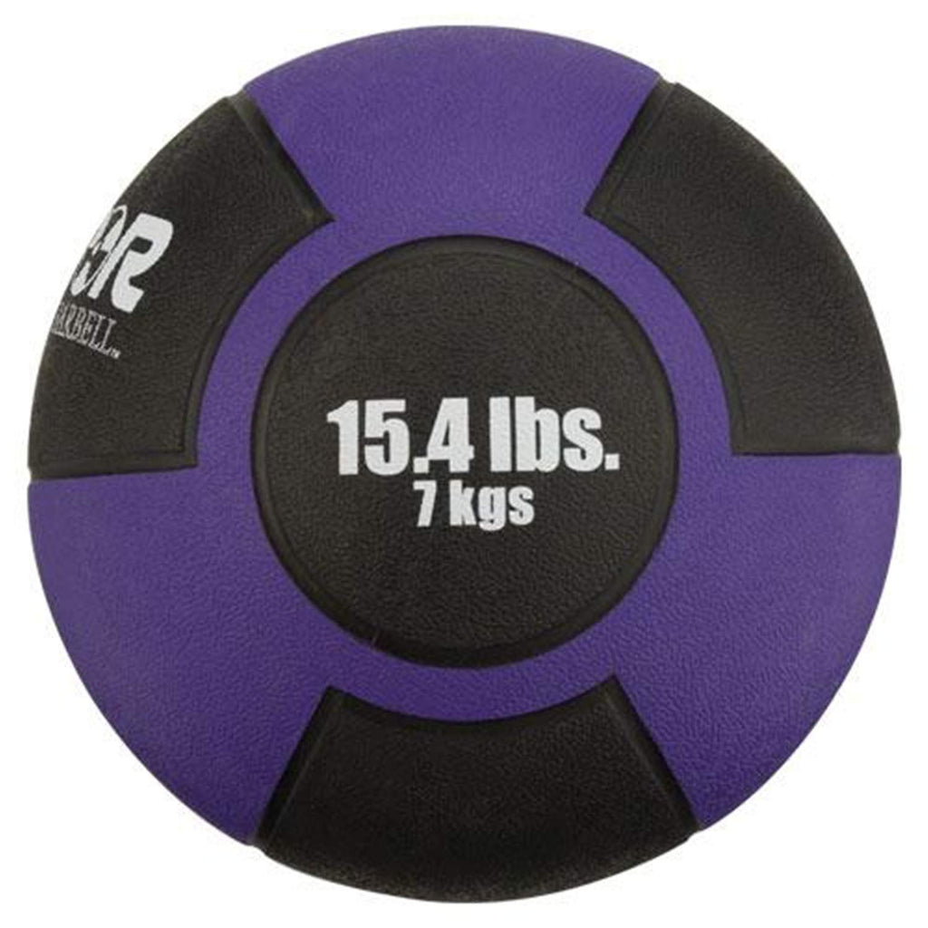 Rubber Medicine Ball - 6.6 lb. - Yellow