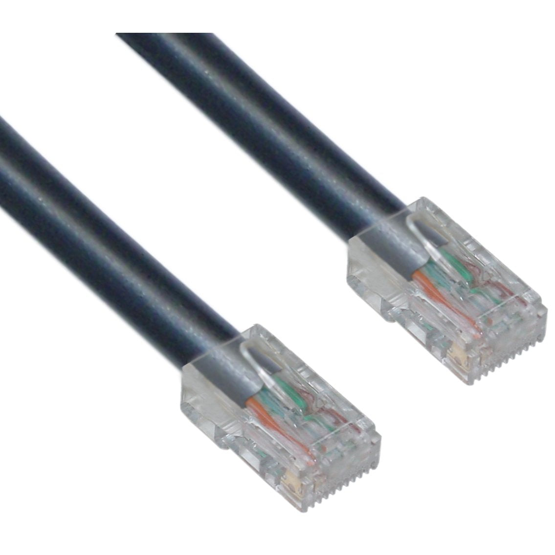 CableWholesale Cat5e Ethernet Cable, 24AWG, RJ45 Gold Plate Connector, ETL, 4 Pair Stranded Copper, Snagless Boot Unshielded Twisted Pair (UTP) Internet Network Patch Cable, 2 Foot, Yellow