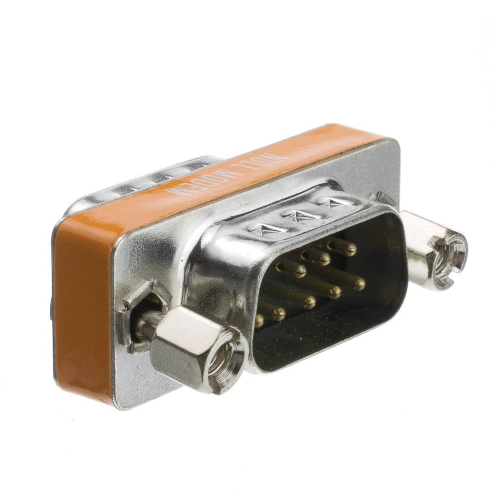 Mini Adapter - DB9 Male / DB9 Male Gender Changer