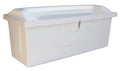 Taylor Made Stow 'N Go Fiberglass Dock Box with Top Seat