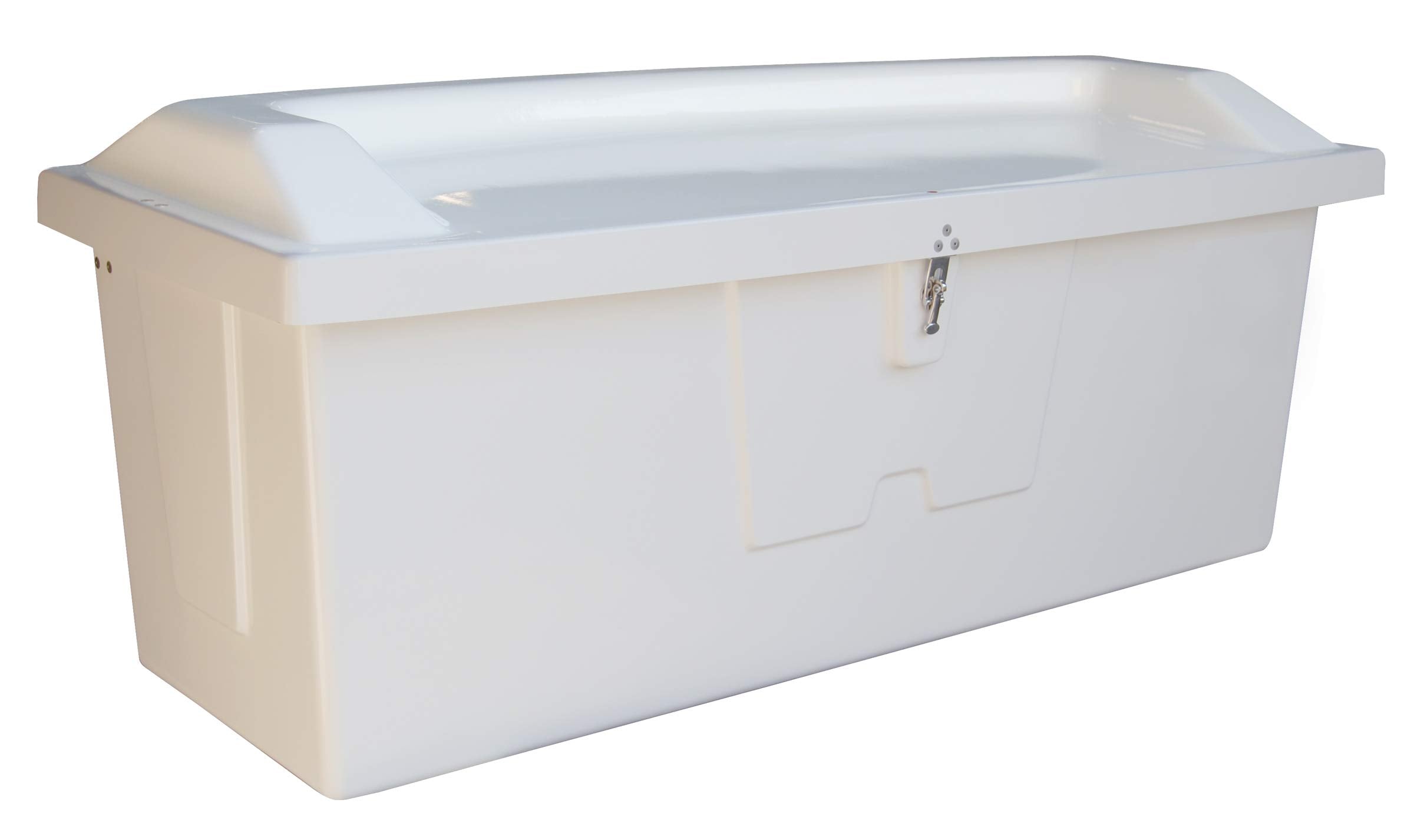 Taylor Made Stow 'N Go Fiberglass Dock Box with Top Seat