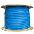 1000 Foot Bulk Shielded Cat6a Ethernet Cable, F/UTP, Stranded Copper, Spool, 26AWG, 500Mhz, 10Gig Network Patch Cable, 1000 feet Spool, Blue, CableWholesale
