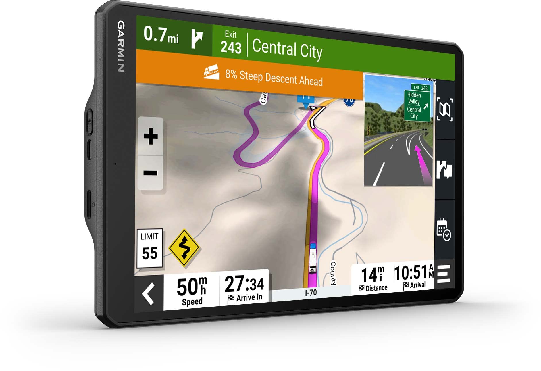 Garmin RV 1095, 10” GPS RV Navigator