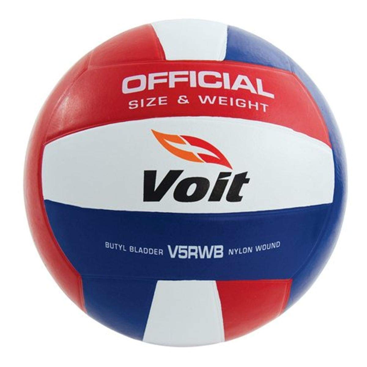 Voit V5RWB Rubber Volleyball