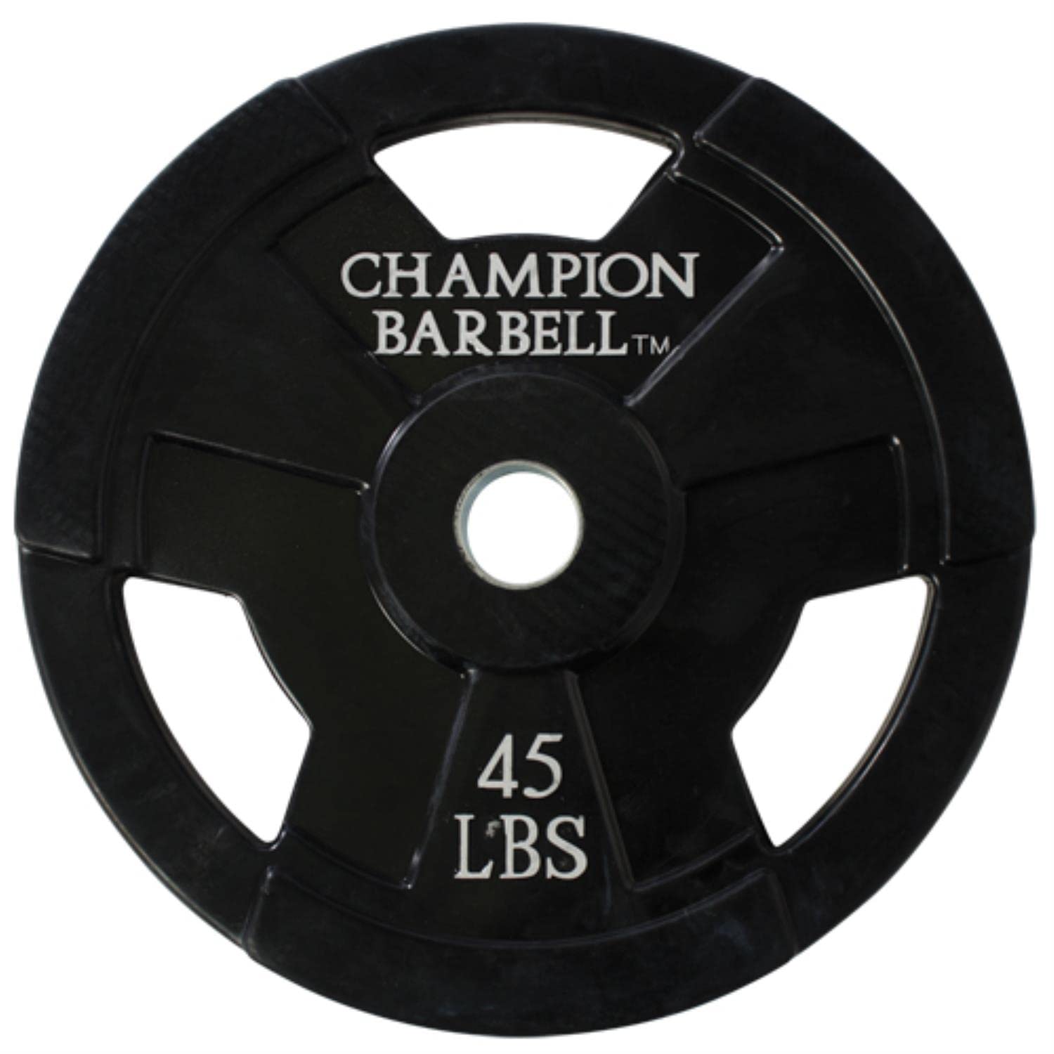 Champion Rubber Coated Grip Plate (10-Pound)
