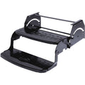 Stromberg Carlson Manual RV Step SMFP-2120 – Foldable Camper Stairs for Trailer Entry, Portable Double Pull Out Platform for RV, Rust Resistant Construction, Exterior Camper Step, 20" Non-Skid Design