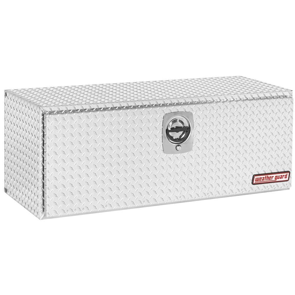 WEATHER GUARD (648002 Underbed Tool Box, Aluminum