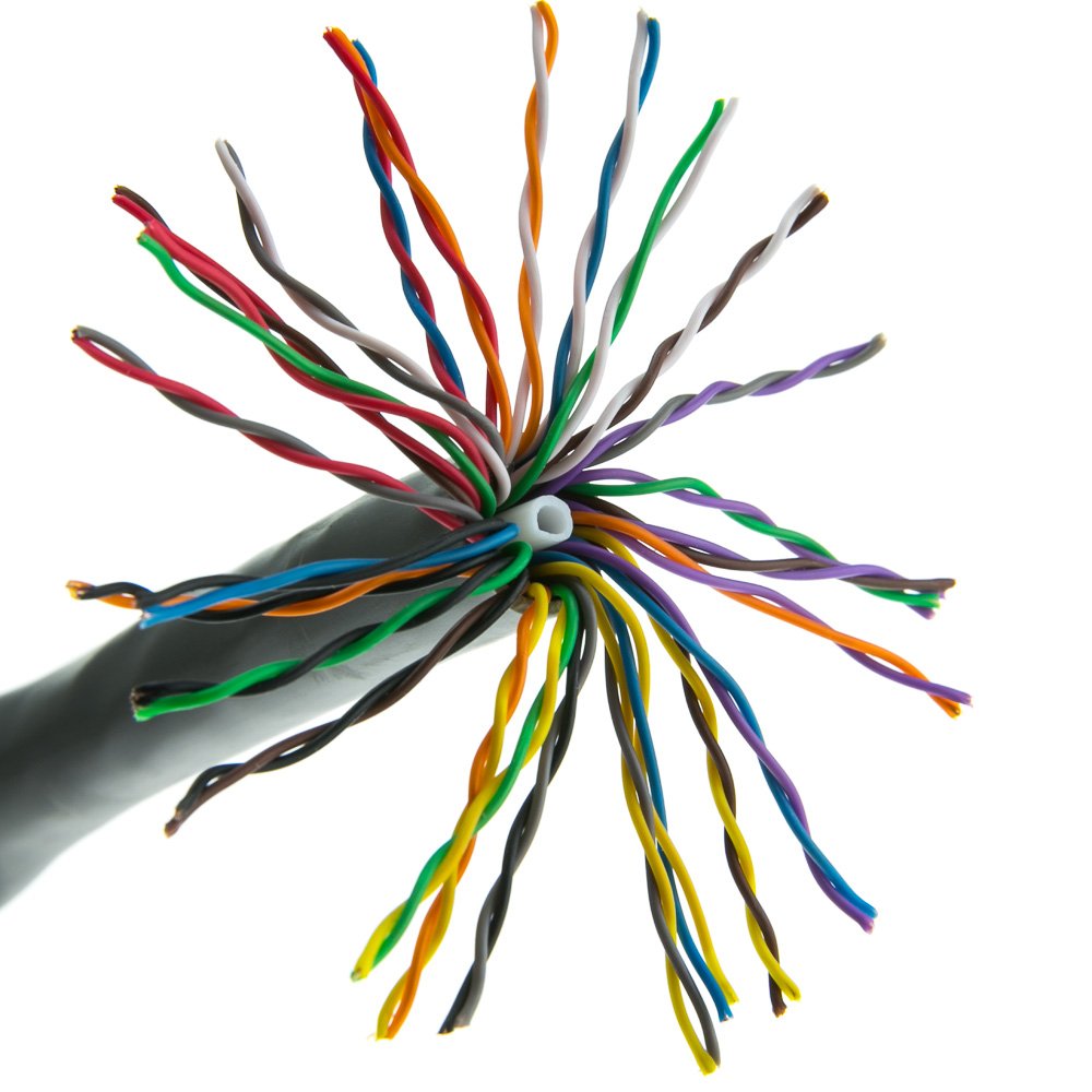CAT5E 25 Pair / 24CMR Blue ESX 1000FT