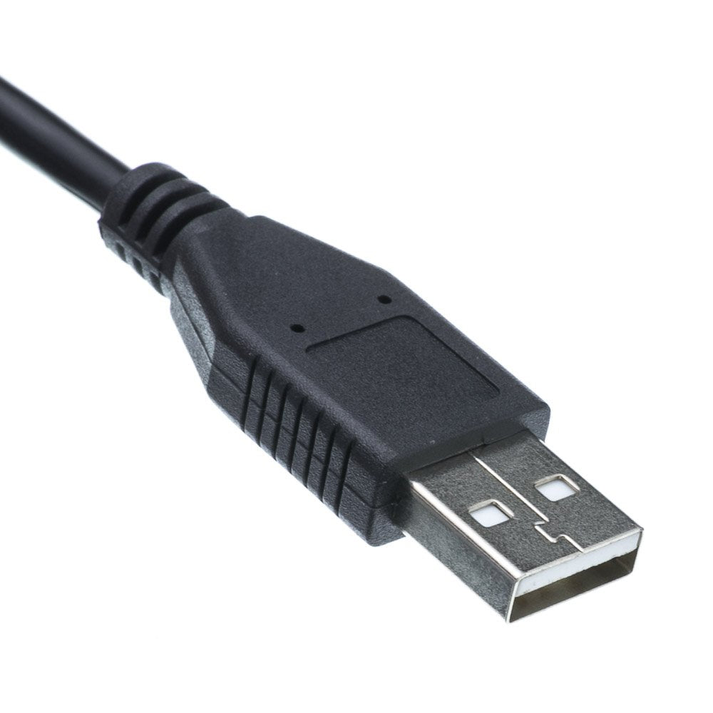 CableWholesale 1.5 foot Micro USB 2.0 Cable Black Type A Male/Micro-B Male Cable (10U2-03101.5BK)