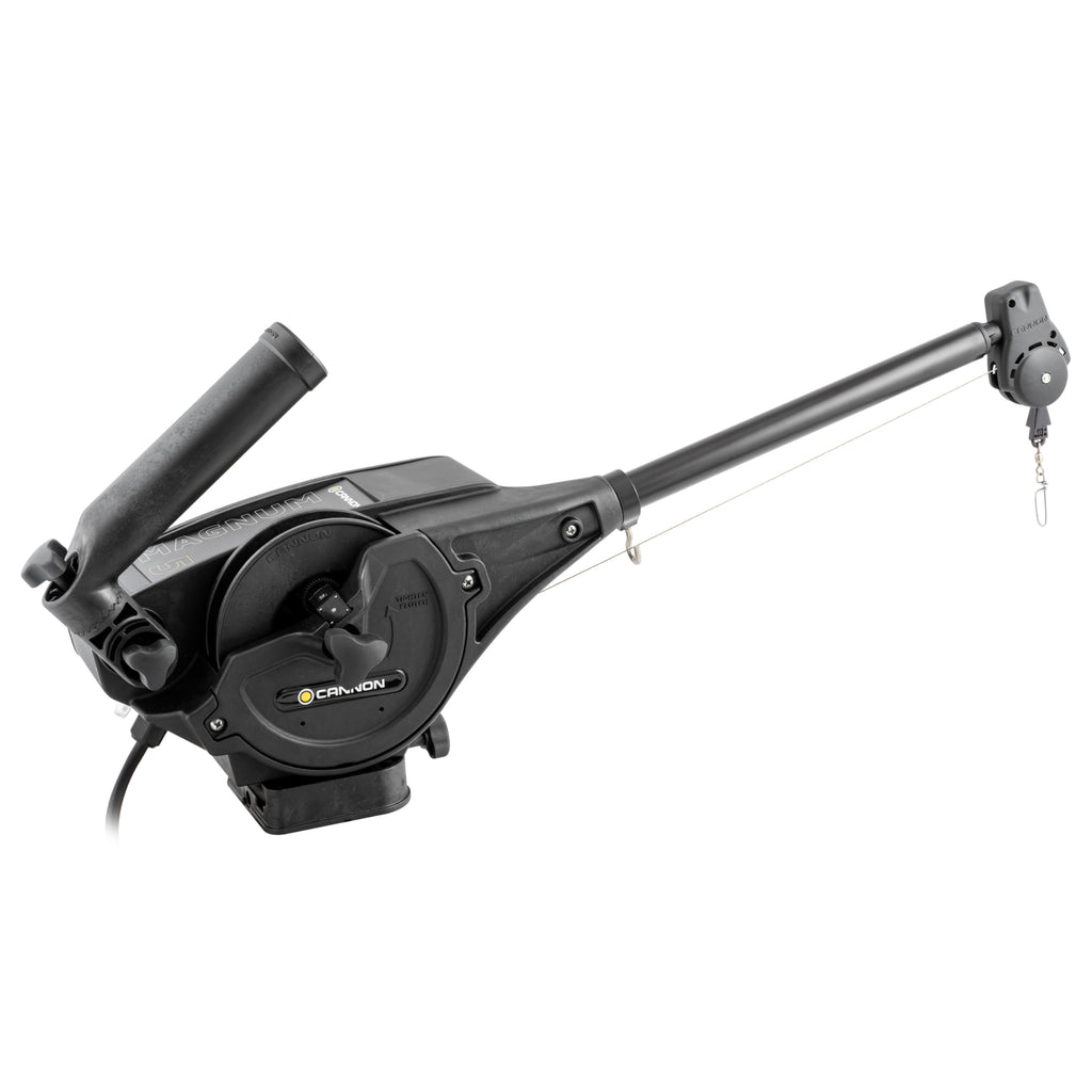 Cannon Magnum 5 Electric Downrigger, Heavy-Duty Boat Fishing Trolling System – Black