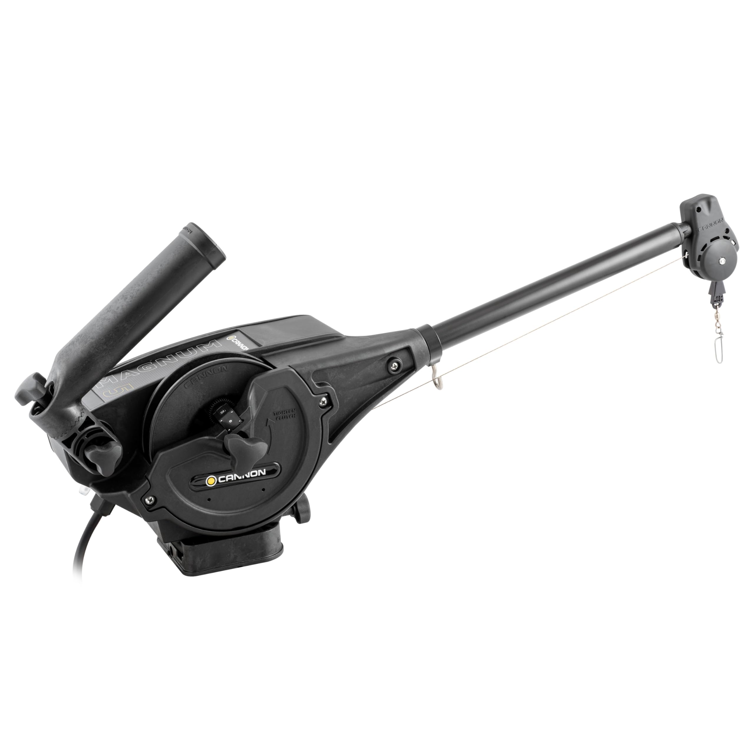 Cannon Magnum 5 Electric Downrigger, Heavy-Duty Boat Fishing Trolling System – Black