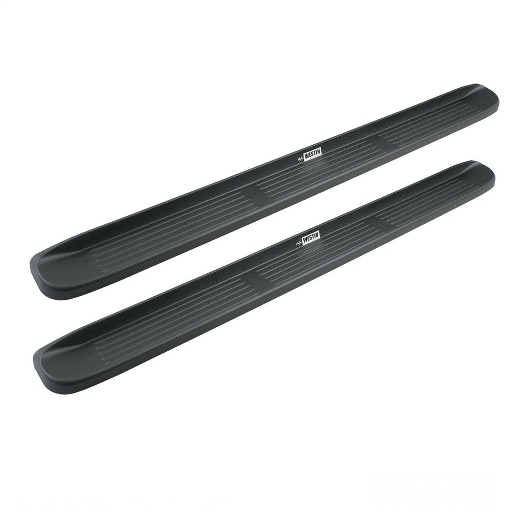 Westin 27-0010 Molded Running Boards Unlighted 79 in. Black Pair
