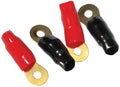 4 AWG Ring Terminals 5 Red and 5 Black