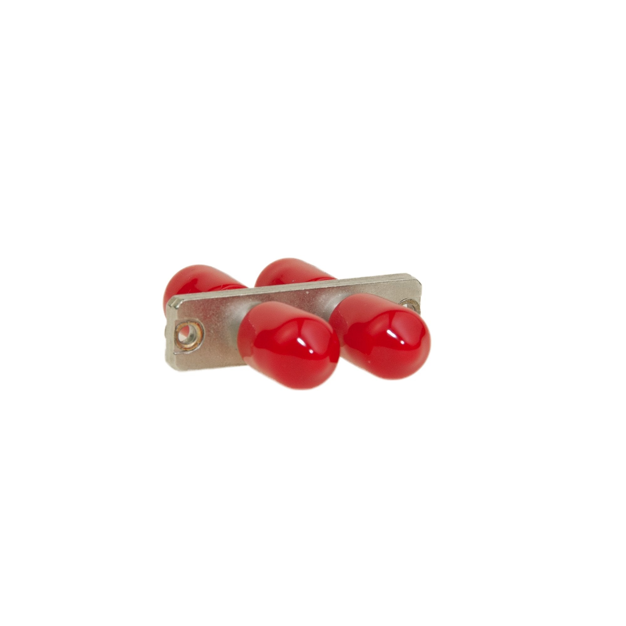 Fiber Optic Coupler, ST/ST Female, Duplex, Metal Housing