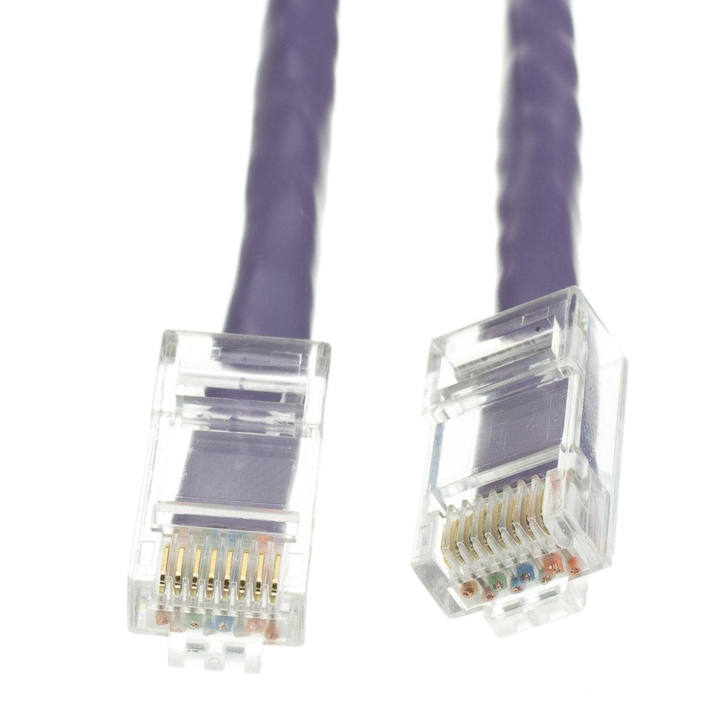 CableWholesale 2 Foot Cat6 Gray Ethernet Patch Cable, Bootless, 24AWG Network Cable with RJ45 Gold Plated Connector, 4 Pair Stranded Pure Copper, Unshielded Twisted Pair (UTP) Internet Patch Cable