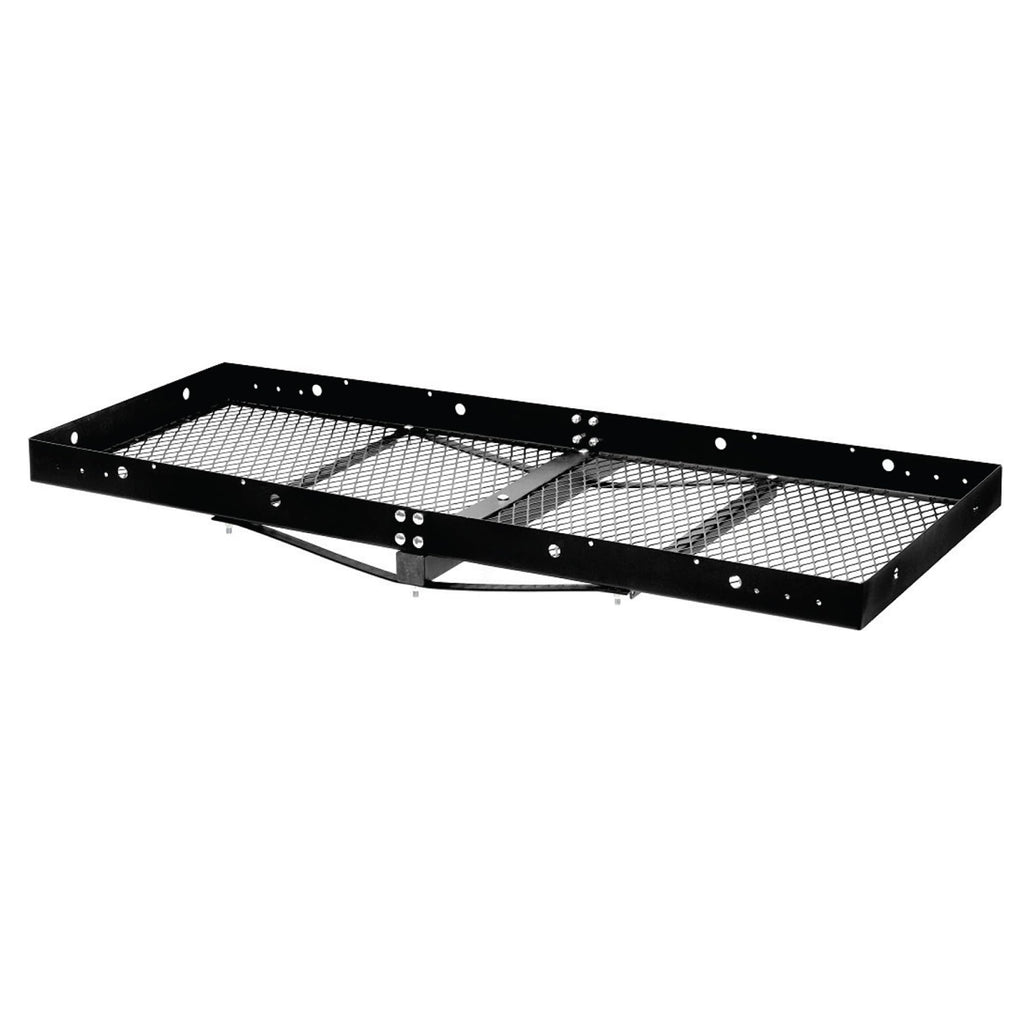 Stromberg Carlson CC-100 Cargo Carrier - 23" x 60" RV Cargo Caddy - Trailer Caddy for RVs and Campers - Hitch Cargo Carrier Fits 2" Receiver - Supports Up to 500lbs of Cargo