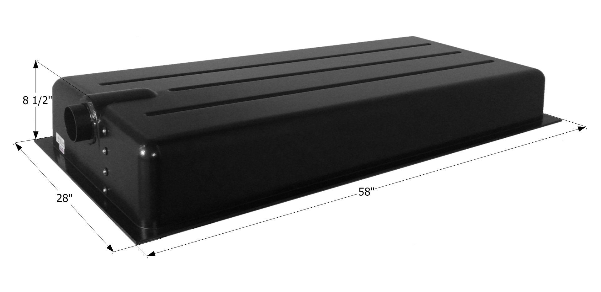 ICON Holding Tank Center End Drain HT176BED