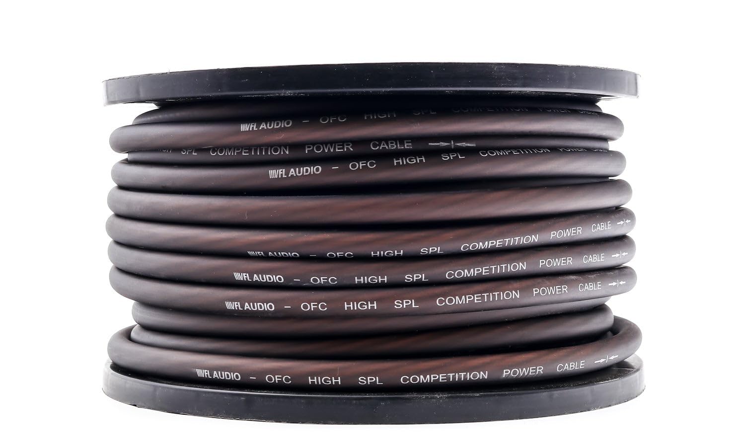 American Bass VFL 4 Gauge OFC Wire 100ft Roll Black