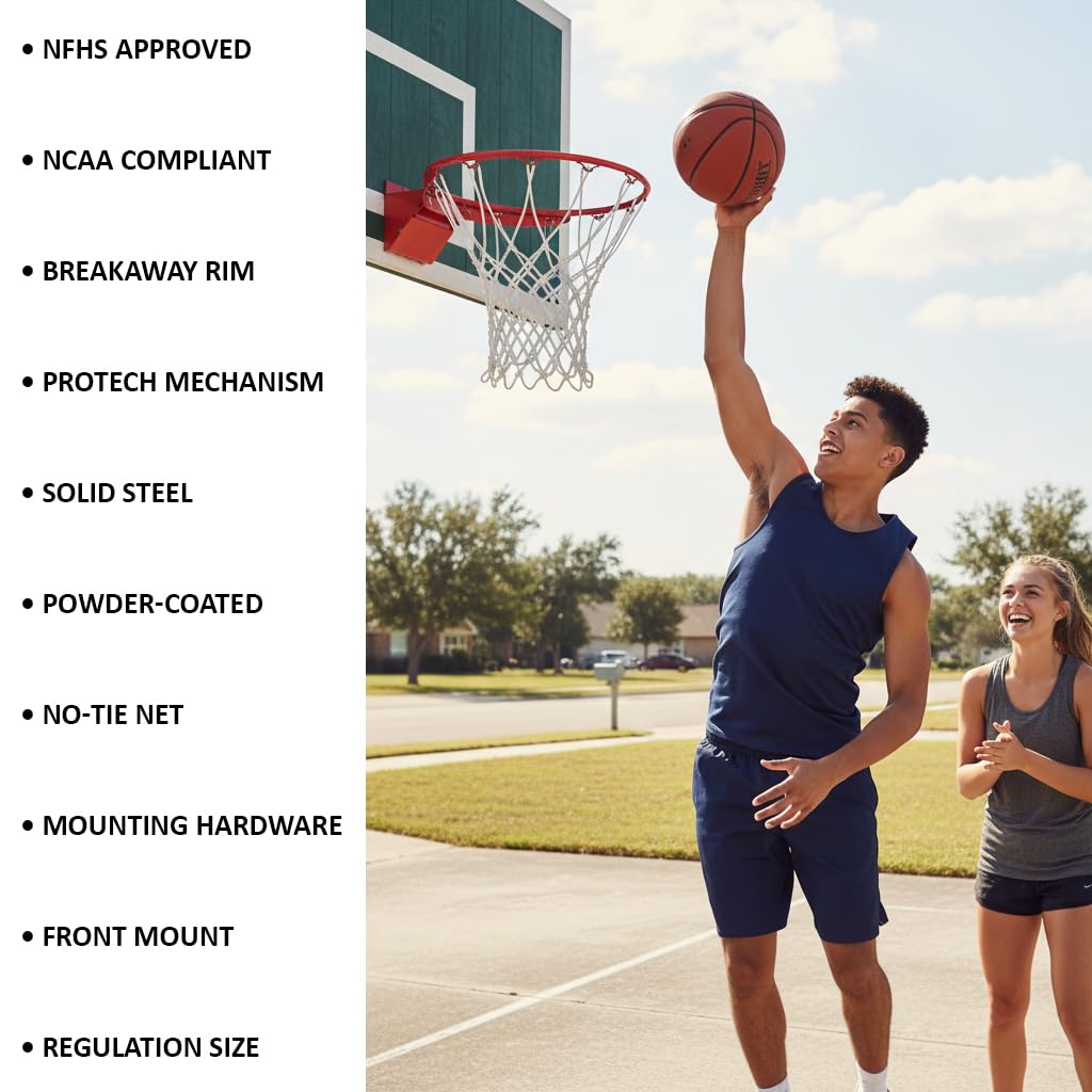 Bison Design Bison Protech Breakaway Basketball Goal
