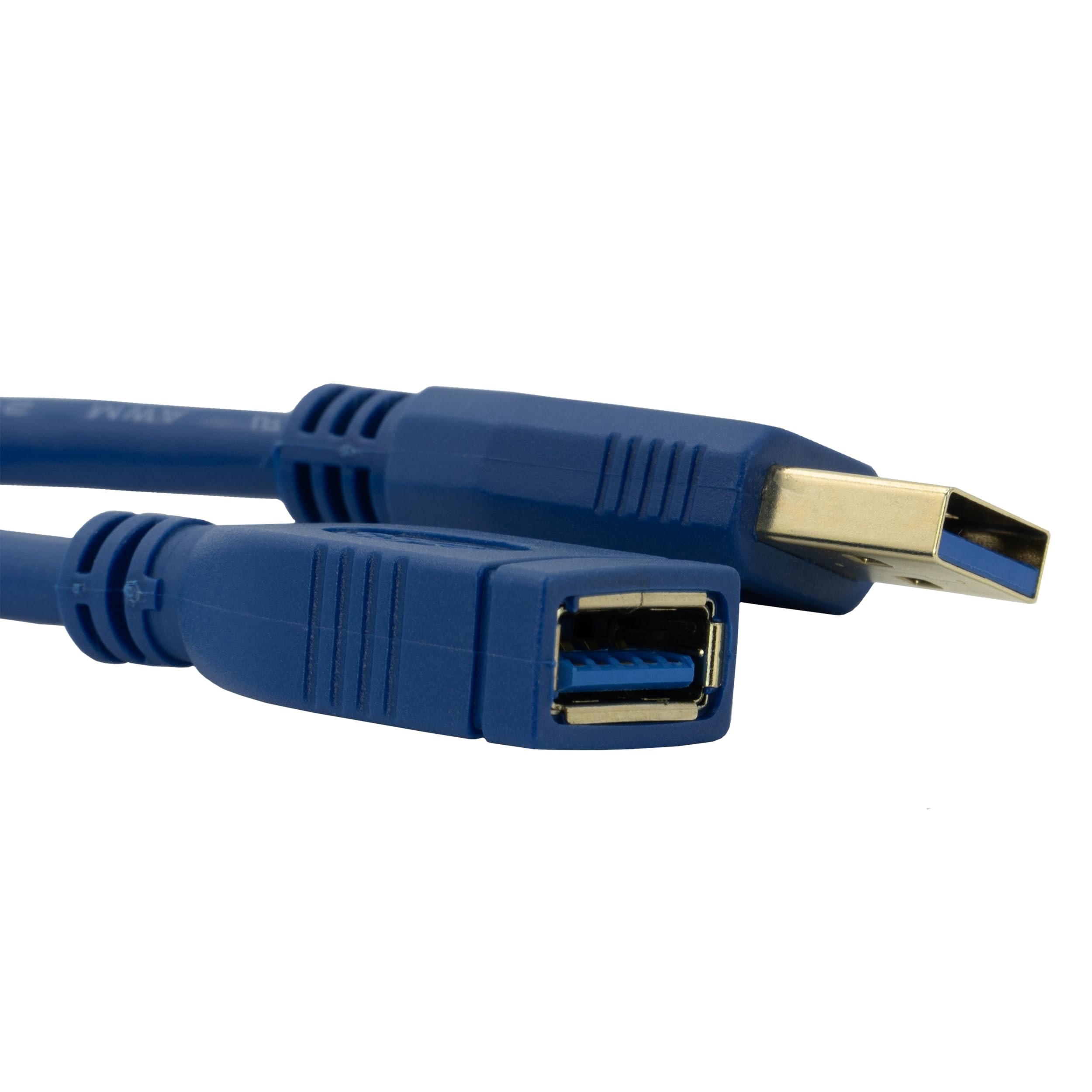 CableWholesale 6 feet USB 3.0 Extension Cable, Blue, Type A Male/Type A Female Plug, A Male to A Female Super Speed USB Extension Cable, USB Extension Cable Male to Female