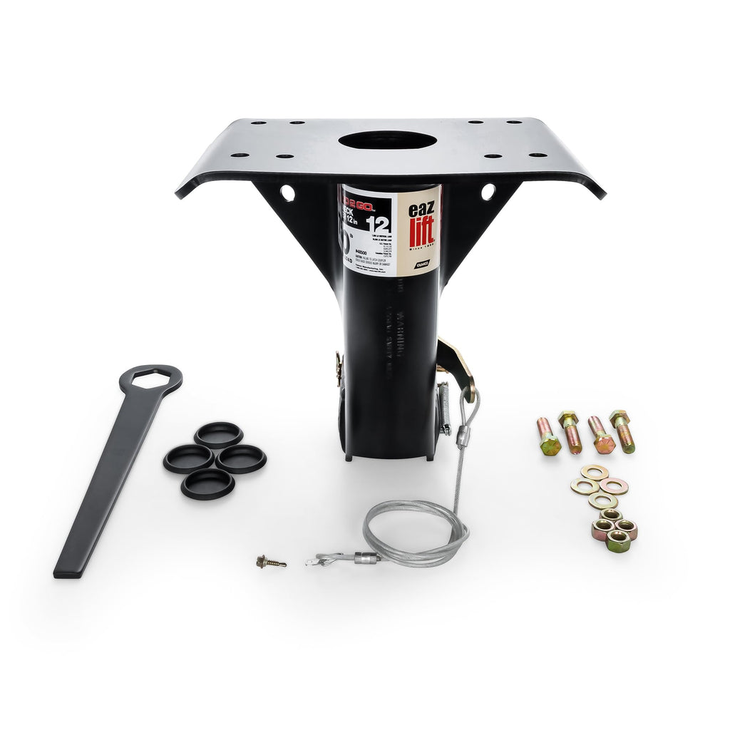 Eaz-Lift Gooseneck Trailer Hitch Adapter, 30,000 Lb Tow Rating, 12 Inch