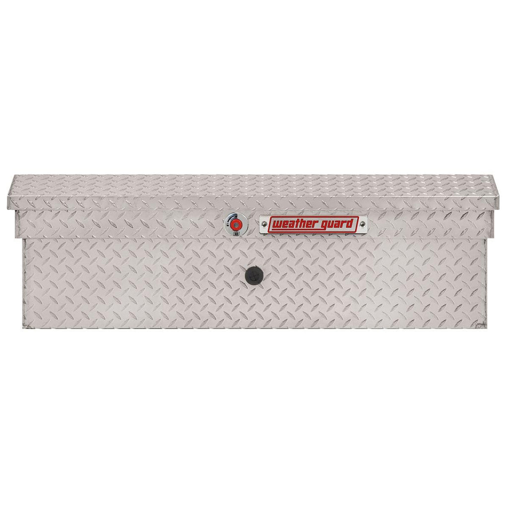 Weather Guard Model 180-0-04 41in Low Profile Lo-Side Box, Aluminum, Clear, 3.0 cu ft