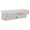 Weather Guard Model 184-0-04 41in Lo-Side Truck Box, Aluminum, Clear, 3.0 cu ft capacity