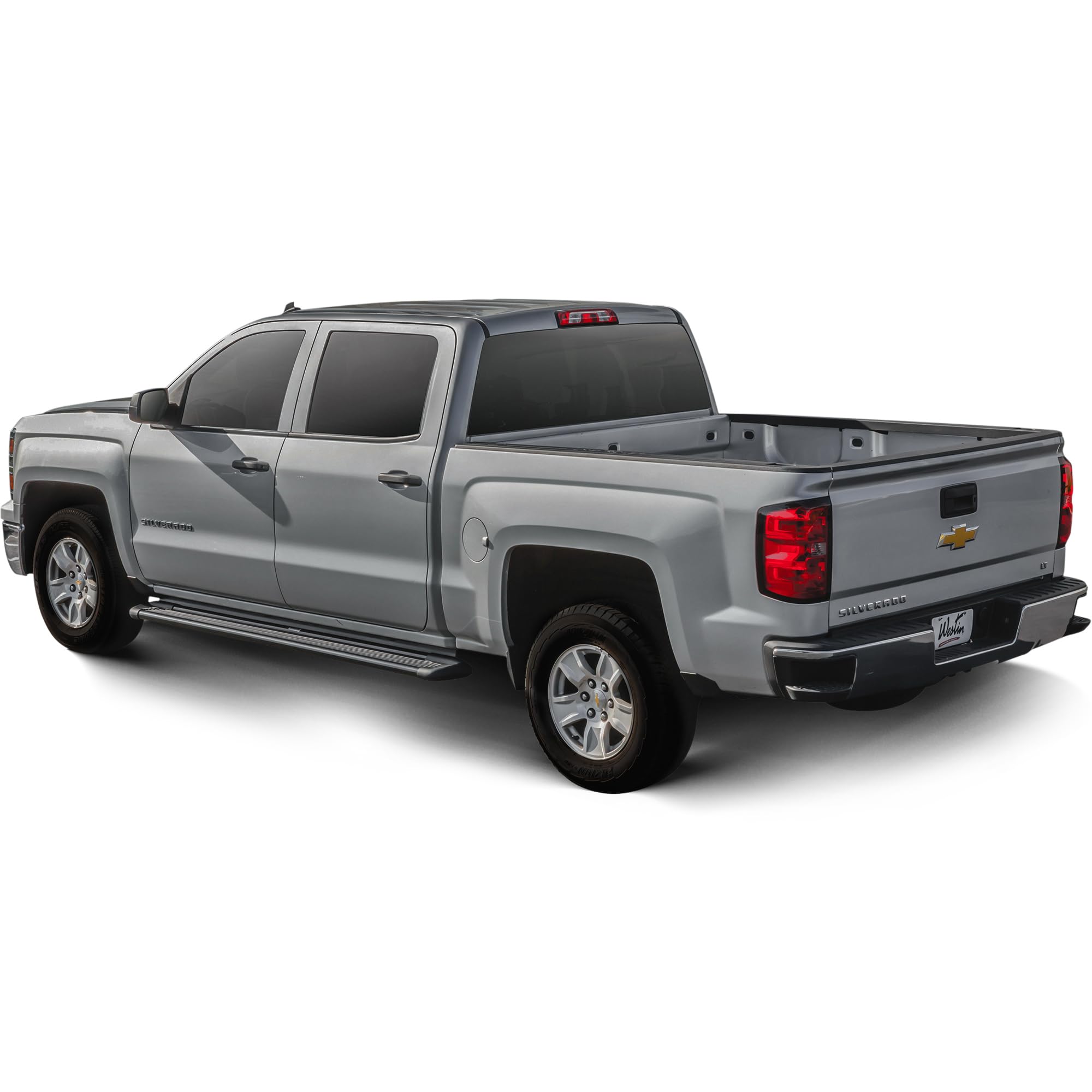 Westin 27-6145 Sure-Grip Running Boards Aluminum Black Pair 93 in.