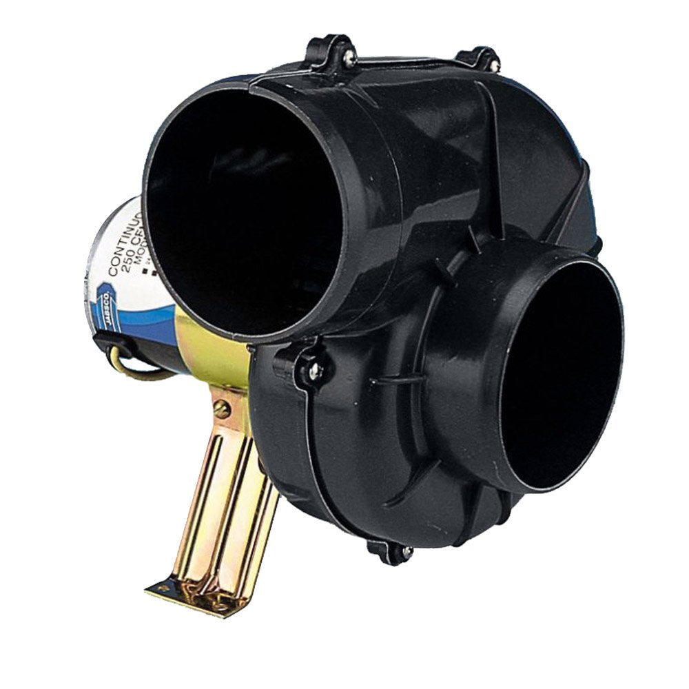 Jabsco 35770-0092 Series Flexmount Blower, Continuous Duty, 4 inch, DC 250 CFM, 12 Volt