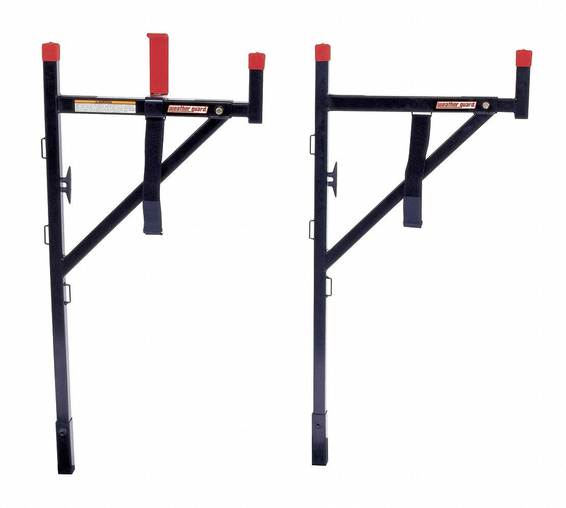 Weather Guard 1450 Weekender Horizontal Ladder Rack, black