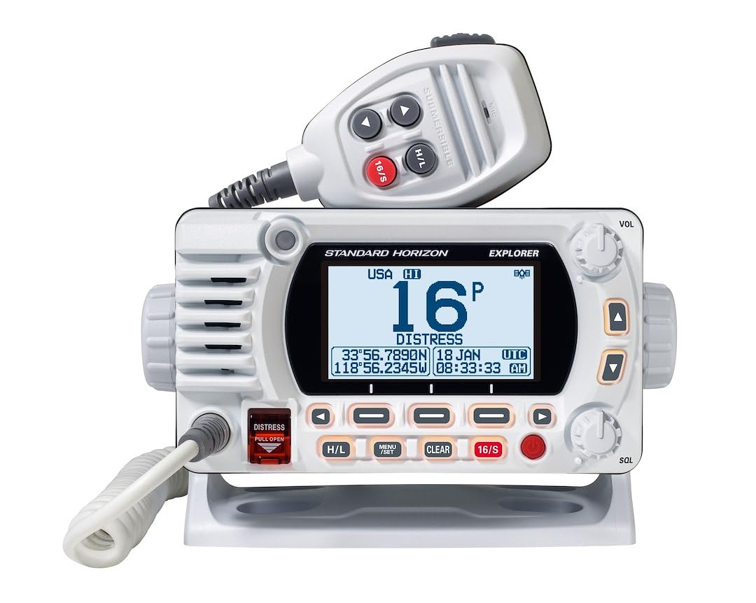 Standard Horizon GX1850 Fixed Mount VHF - NMEA 2000 - White