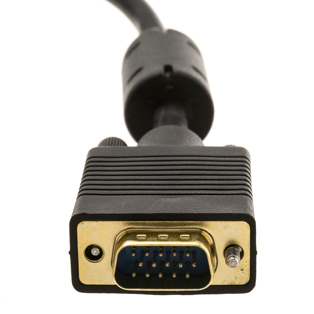 CableWholesale 10 feet DVI-A to VGA Cable (Analog), Black, DVI-A Male to HD15 Male, DVI to VGA Monitor Cable, 3 Meter