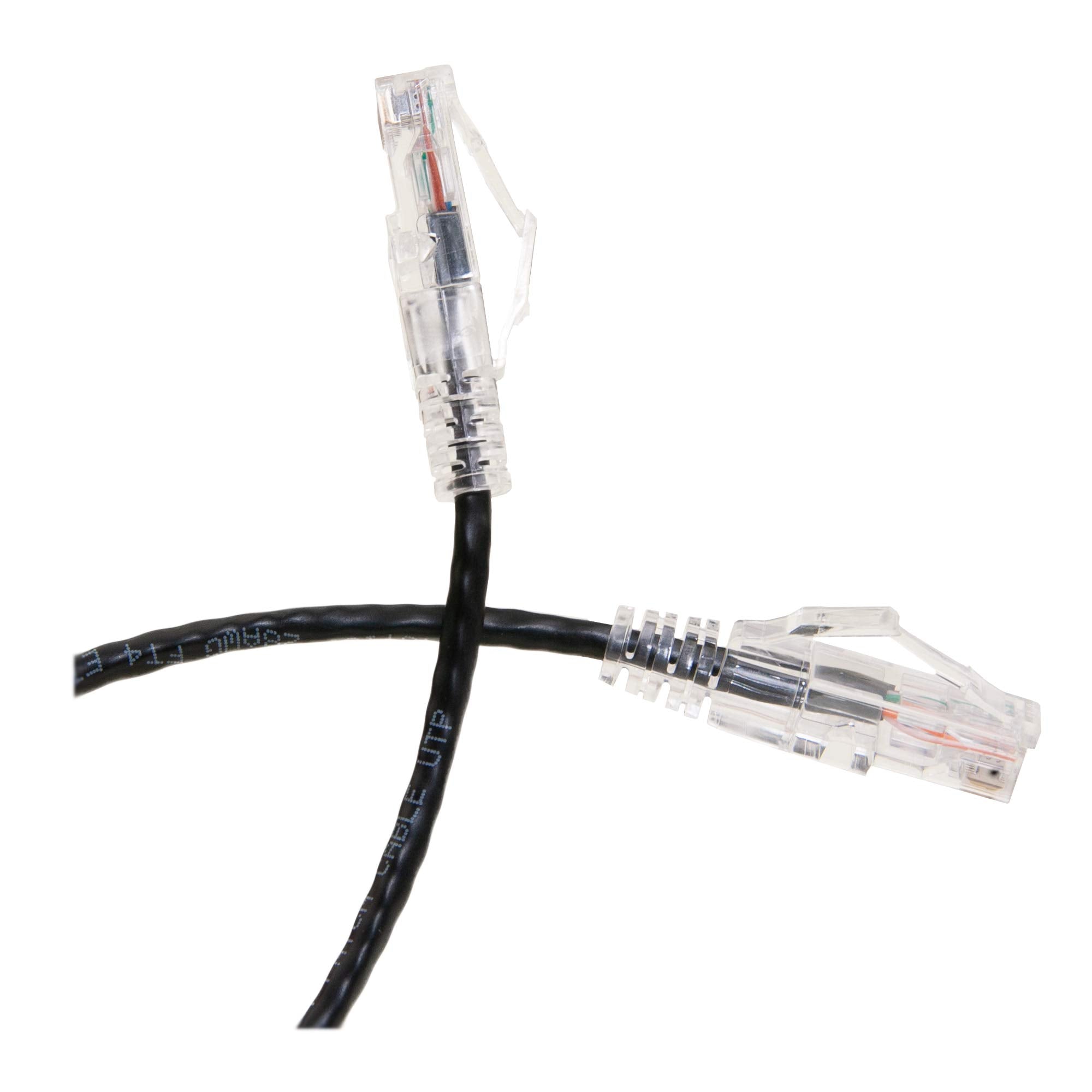 CableWholesale Cat6a Slim Ethernet Patch Cable, 28AWG, 500MHZ, ETL/UL/CSA Approved, RJ45 Copper Connector Snagless/Boot, Internet Network Patch Cable, 6 Inches, Gray