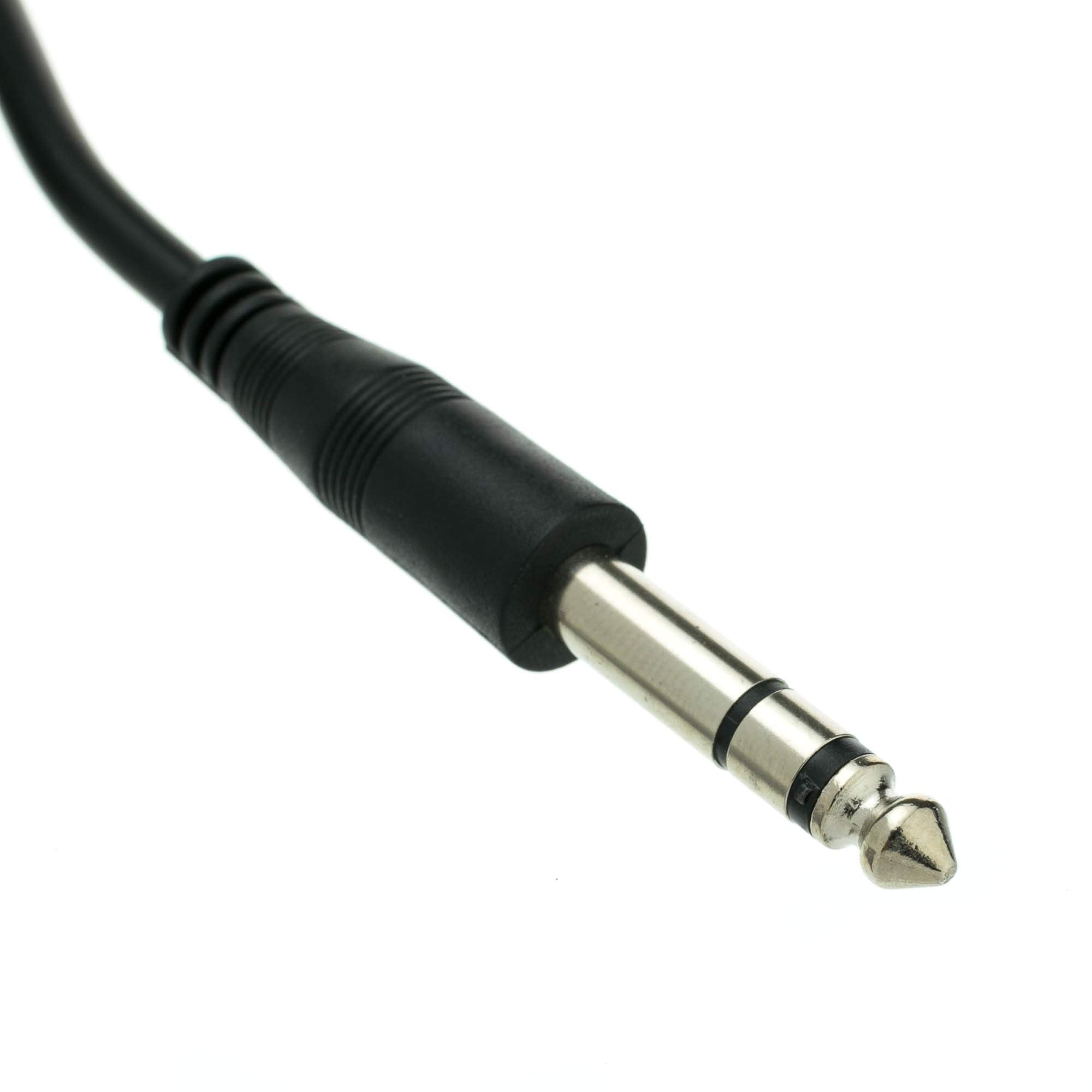 CableWholesale 6-Feet 1/4-Inch Stereo Male to 1/4" Stereo Female Cable (10A1-62206)