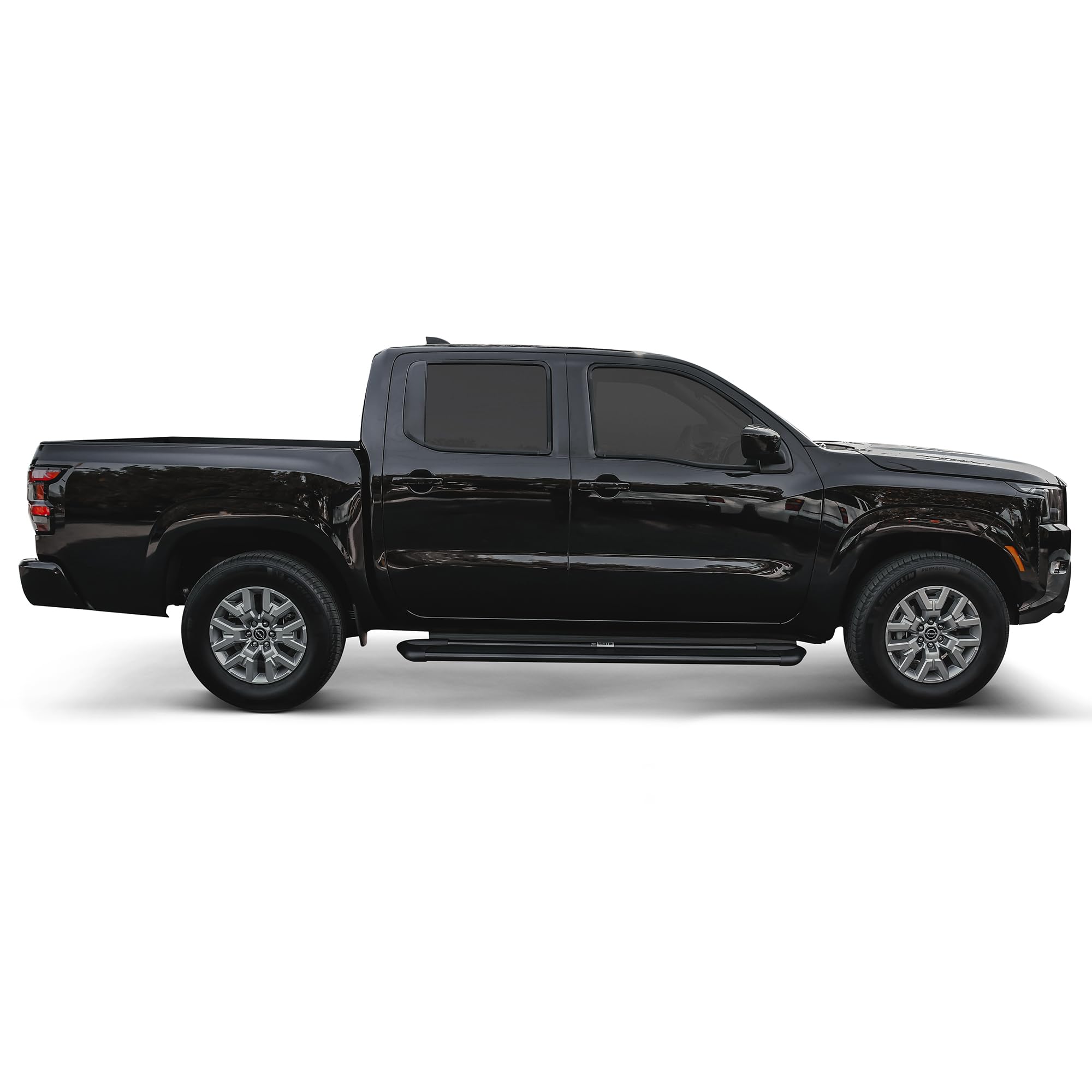 Westin 27-6135 Sure-Grip Running Boards Aluminum Black Pair 79 in.