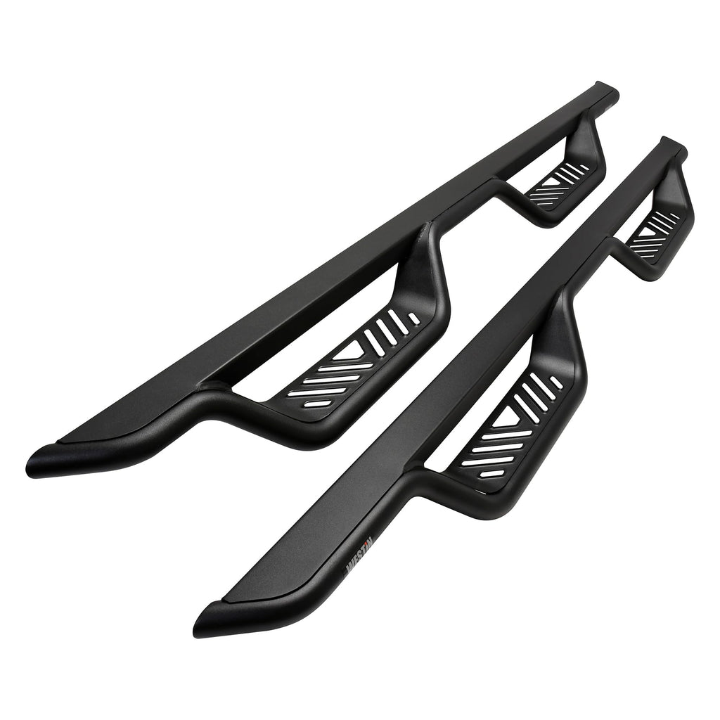 Westin 20-12775 Outlaw Drop Nerf Bars Textured Black Pair