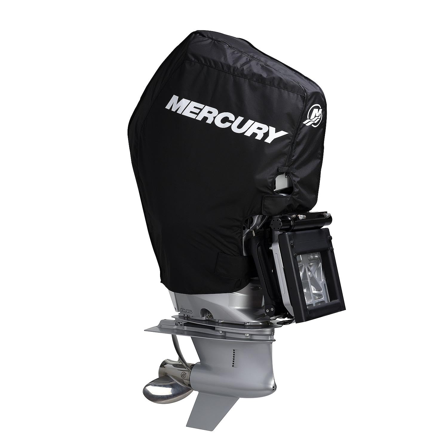 Mercury Tow-N-Stow Outboard Cover for V8 200-300hp FourStroke Engines, Black