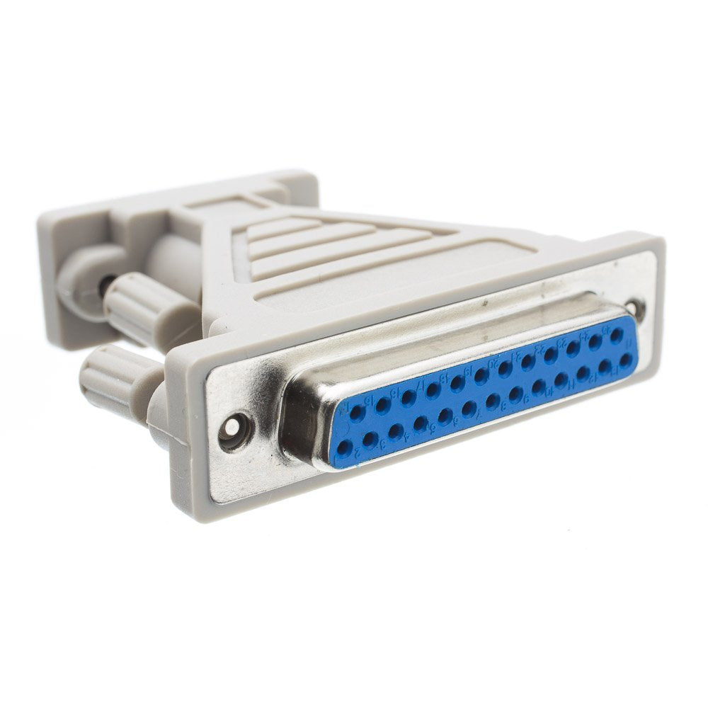 CableWholesale Serial Mini Gender Changer/Coupler, DB9 Male to DB9 Male