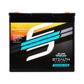 American Bass Stealth 550 Battery, 12V AGM, 55AH, Up to 1500W Amplifiers