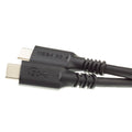 CableWholesale USB C to USB C Cable 6ft, 20Gbps 100 watt Fast Charging Cable, USB4 Type C Male to Male, PVC Jacket, Black