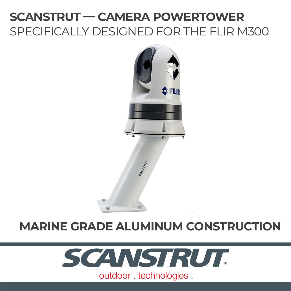 Scanstrut CAM-PT-300-03 Camera PowerTower - 12" (300mm) Flir M300